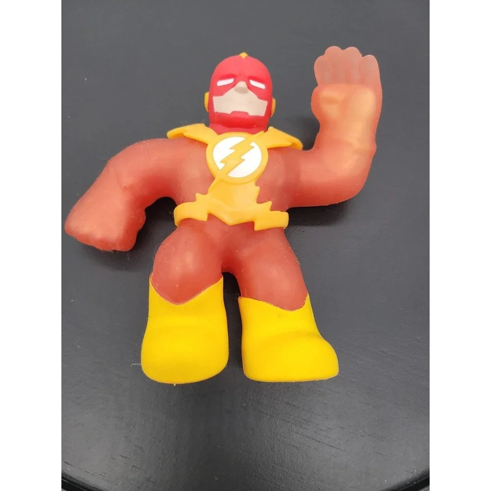 Heroes Of Goo Jit Zu DC Comics The Flash Rubber Stretchy Gel Filled 4